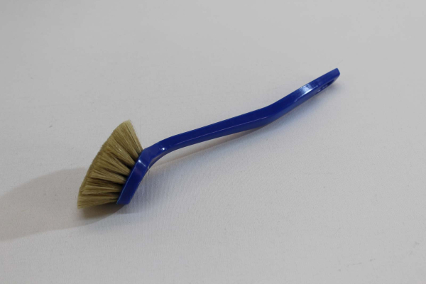 Spülbürste Löffelform / Kunststoffkörper, Rosshaar